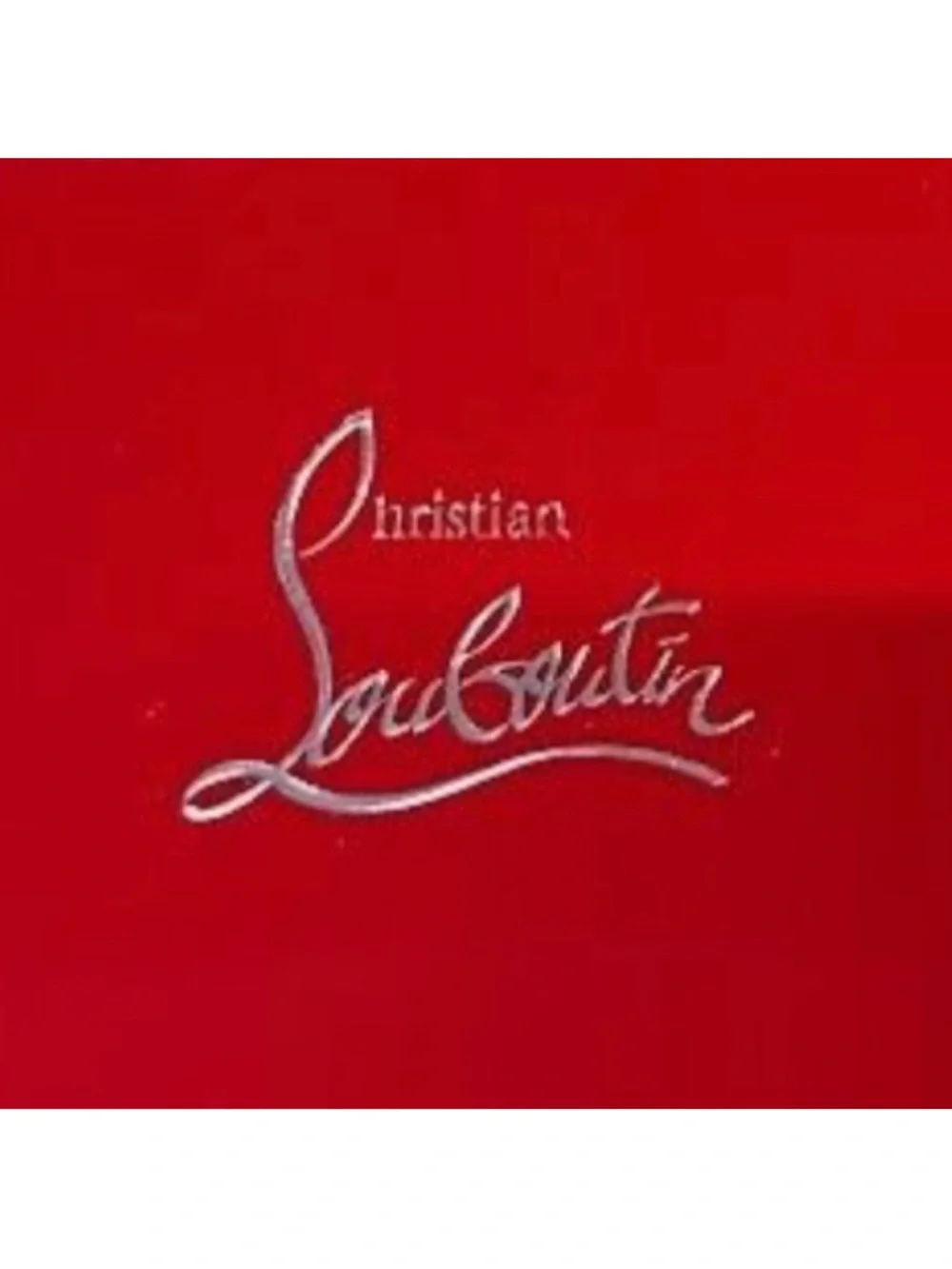 Christian Louboutin Vanity Patent Red Case Exclusive VIP Gift  NEW